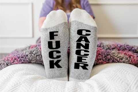 Kicking Cancer Socks