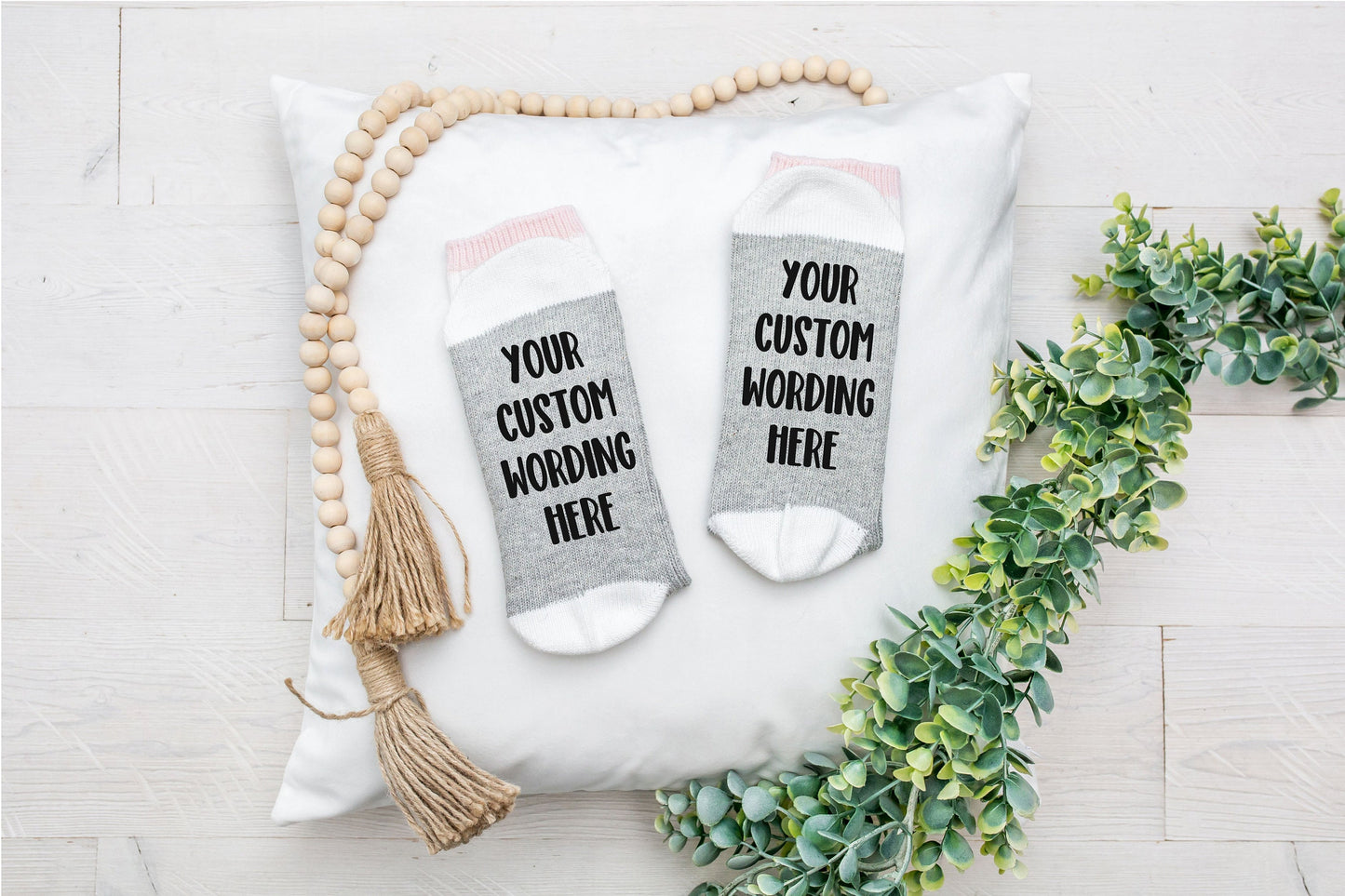 Custom Design Socks, Your wording, Personalized Socks, gift