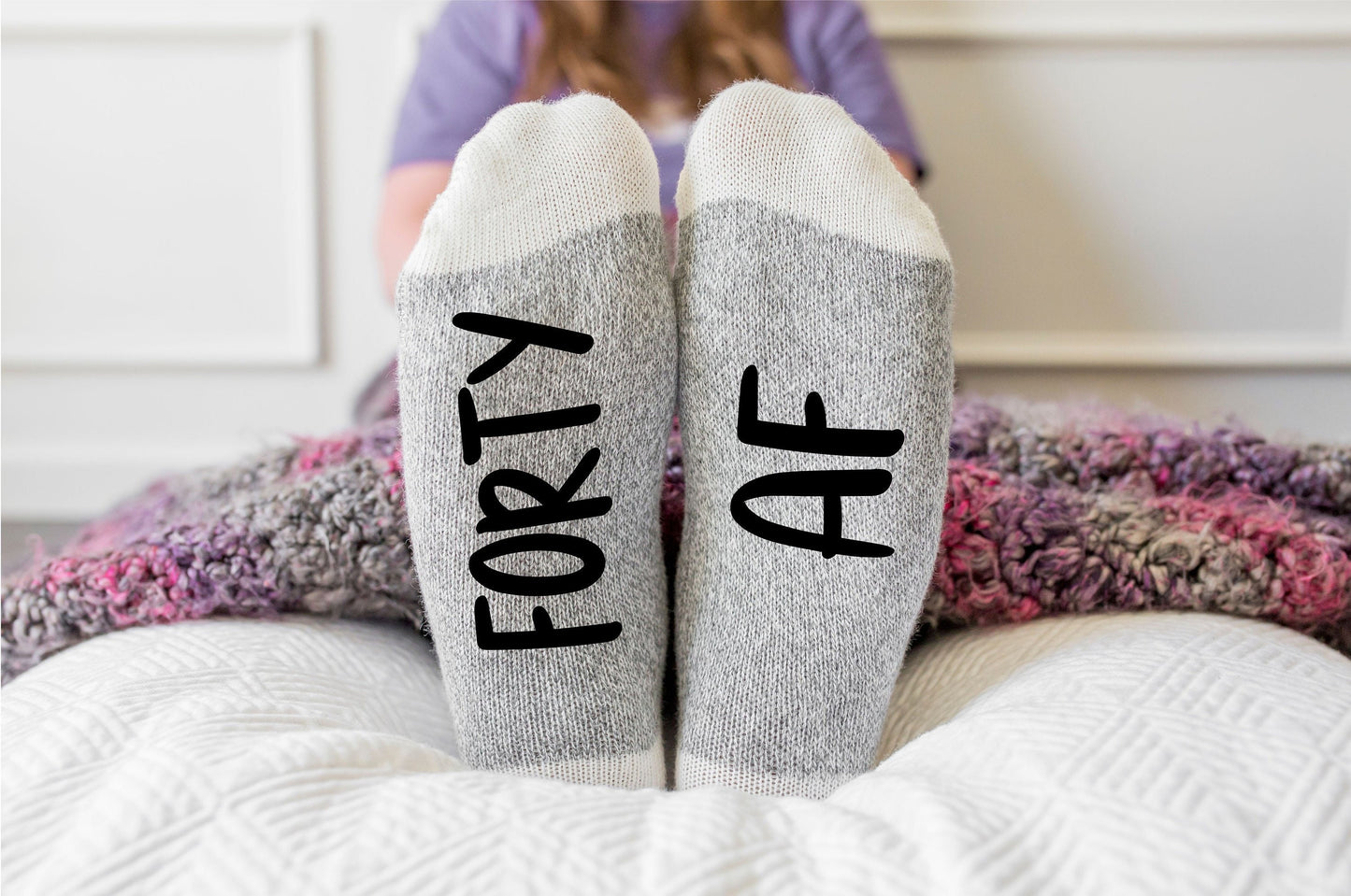 Chaussettes Quarante AF, 40e anniversaire