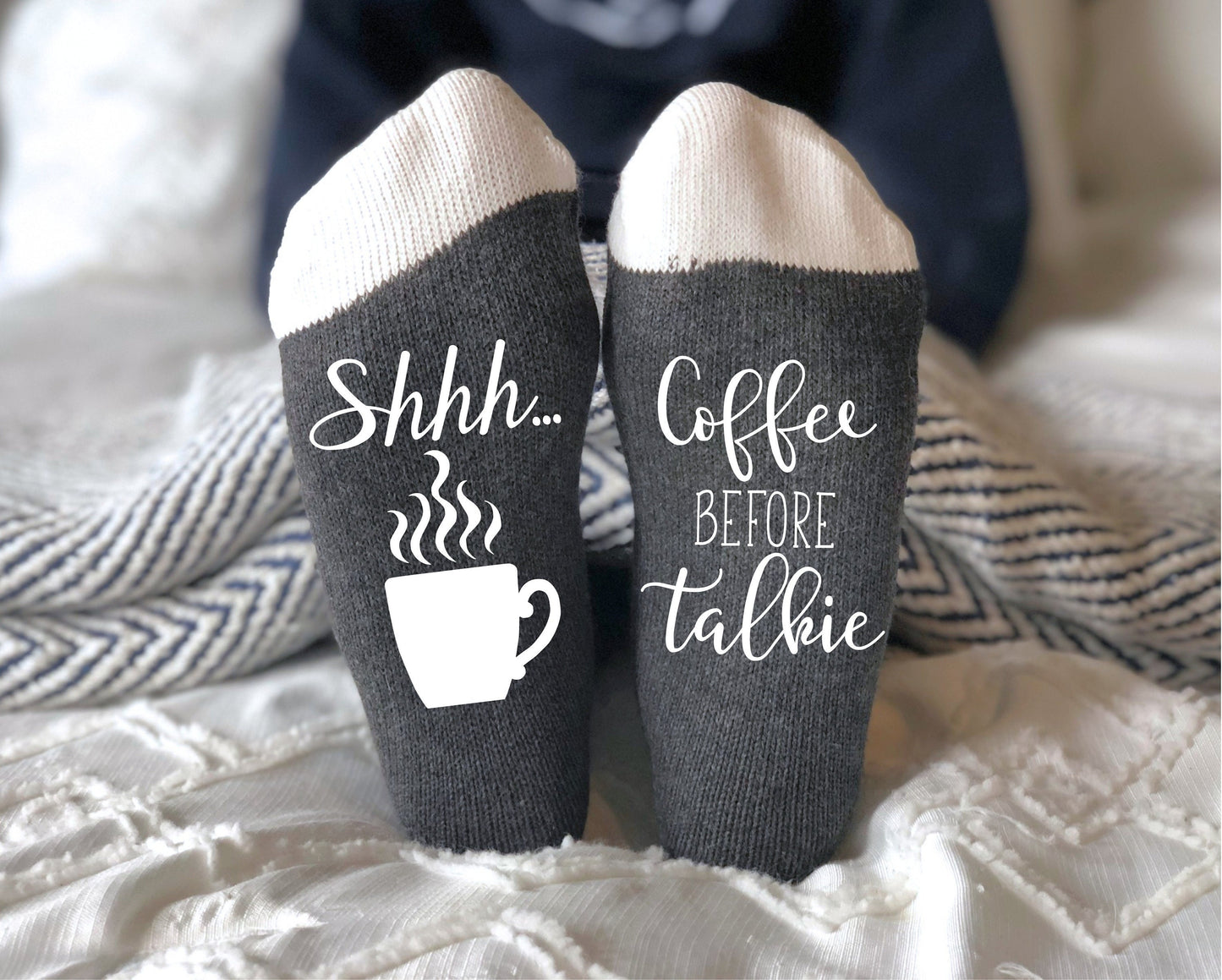 Chut Café avant Talkie Chaussettes