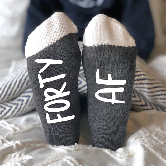Chaussettes Quarante AF, 40e anniversaire