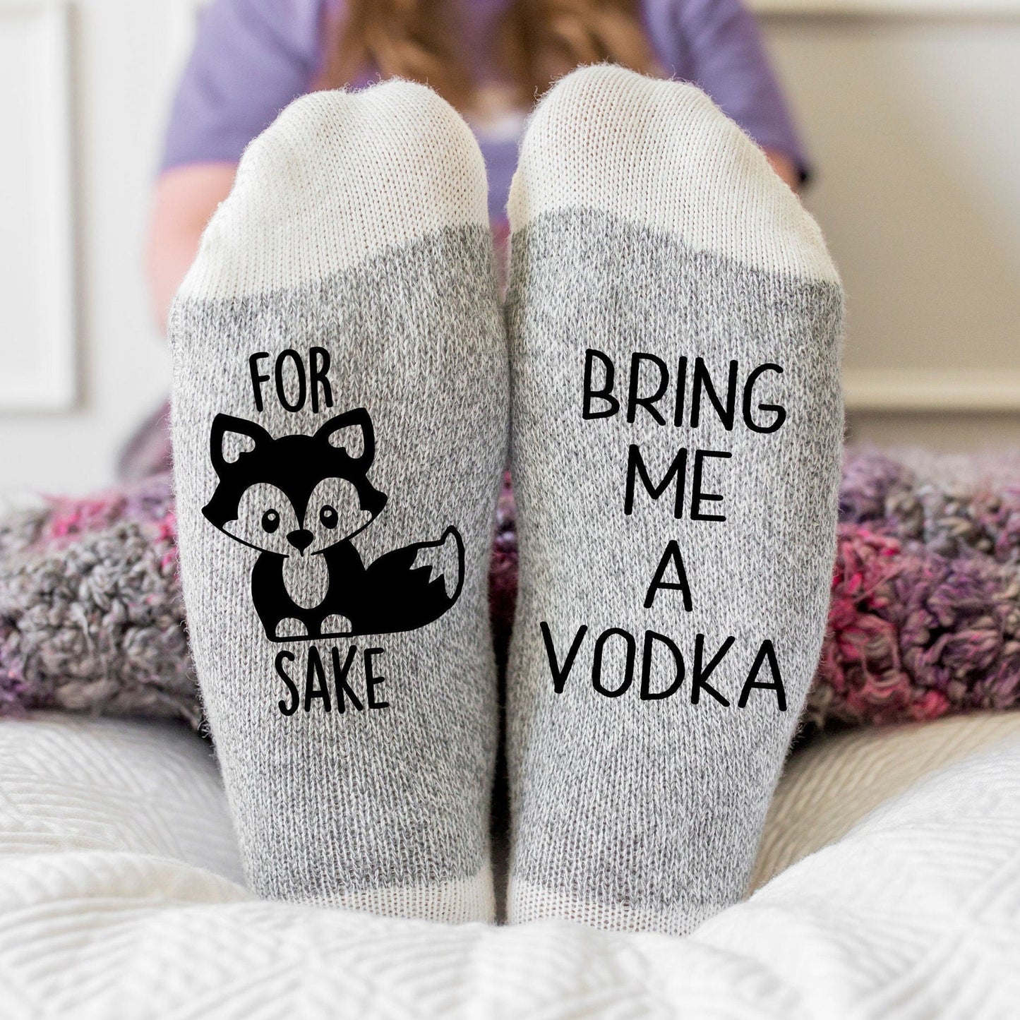 If you can read this Bring me Vodka Socks