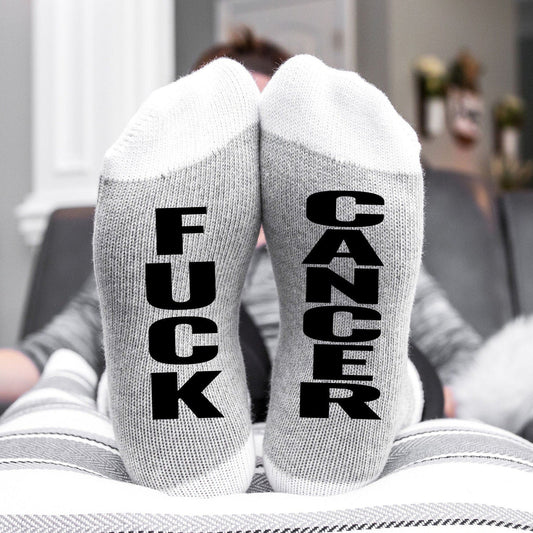 Fuck Cancer Socks