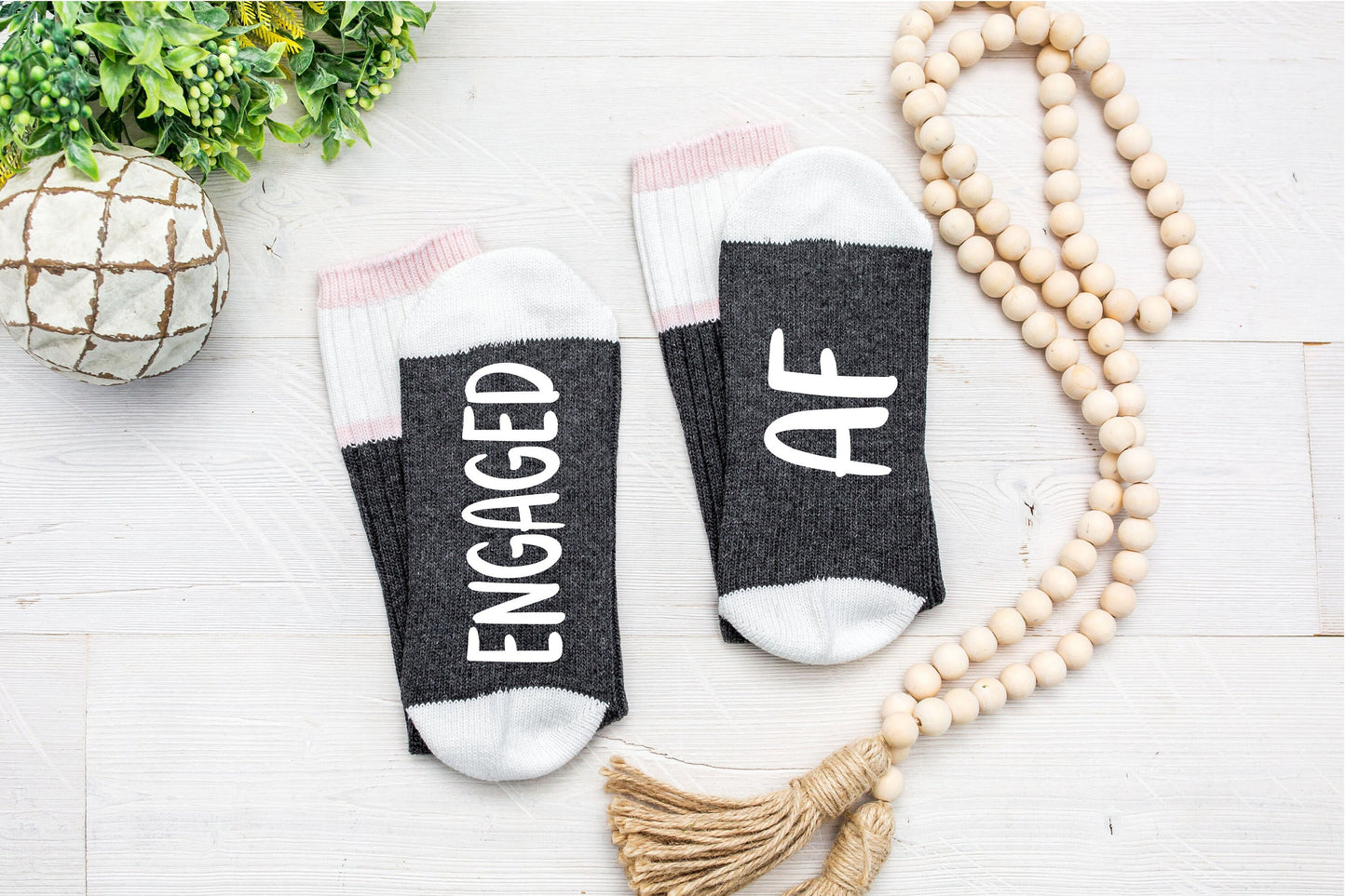 ENGAGED AF Socks