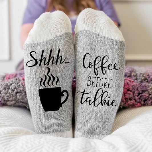 Chut Café avant Talkie Chaussettes