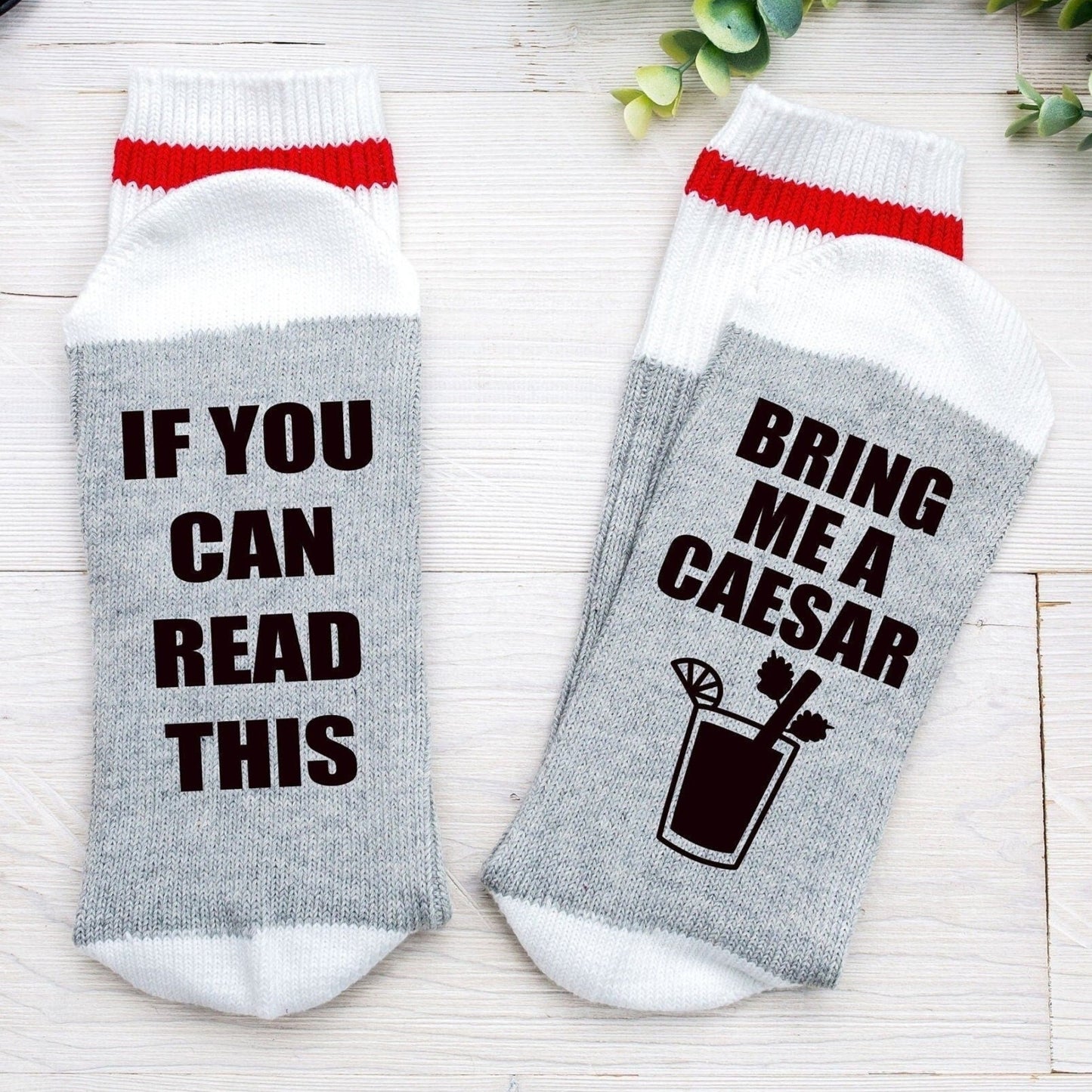 Si vous pouvez lire ceci, apportez-moi un César Chaussettes