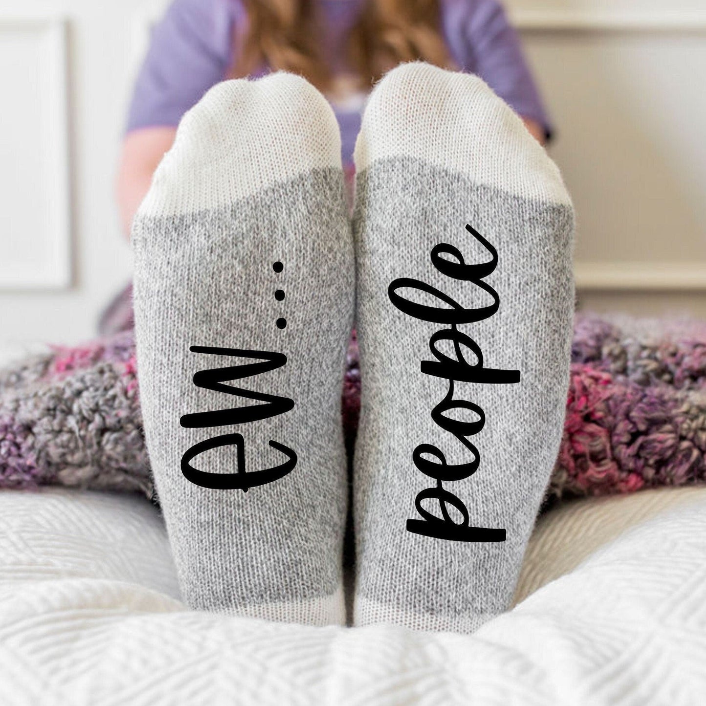 EW PEOPLE socks