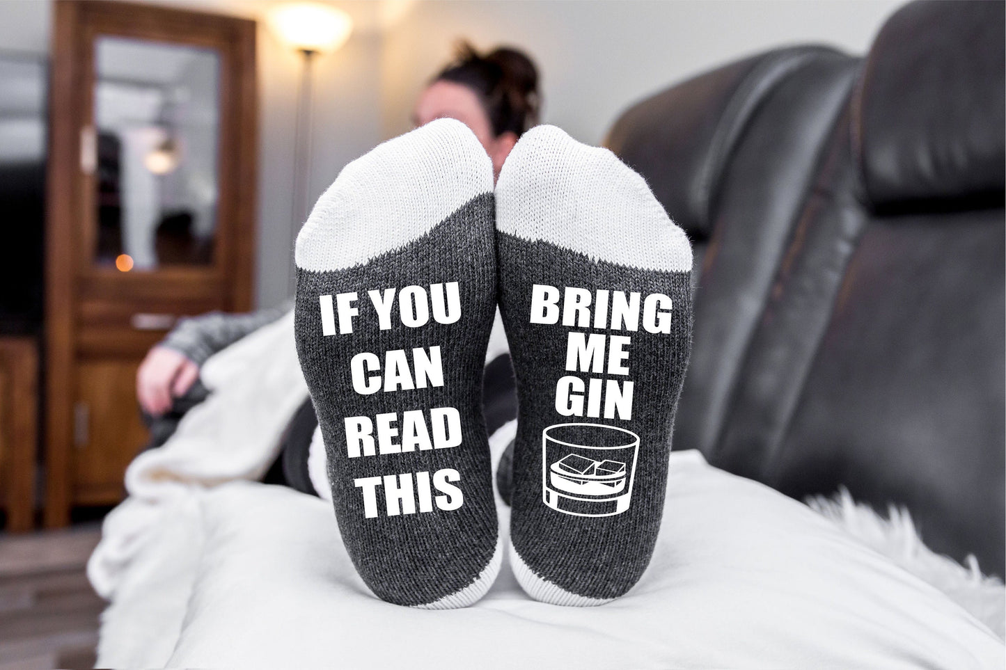 If you can read this bring me Gin Socks
